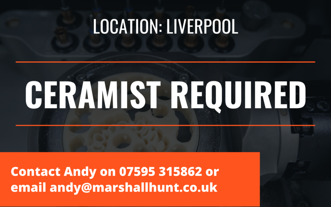 EXPERIENCED CERAMIST REQUIRED IN LIVERPOOL AREA