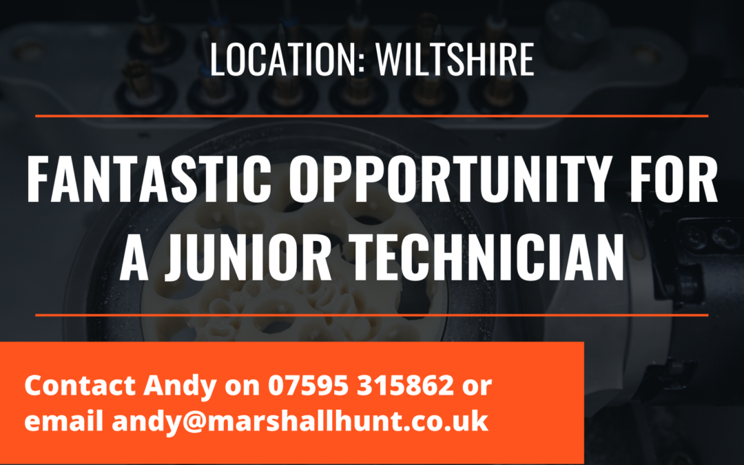 FANTASTIC OPPORTUNITY FOR A JUNIOR DENTAL TECHNICIAN